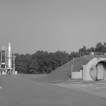 Redstone Static Test Stand and Blockhouse
