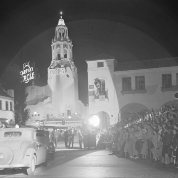 1937 premiere of "The Life of Emile Zola"