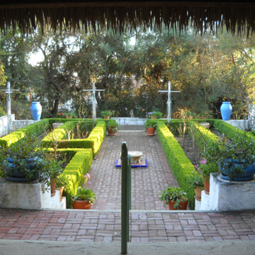 Rose Garden view from Gazebo