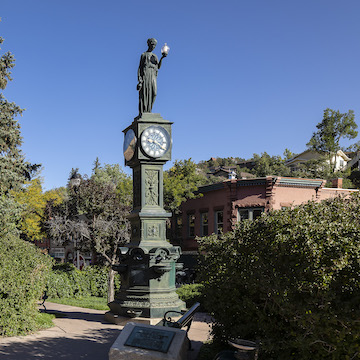 Manitou Town Clock, Manitou Springs, Colorado