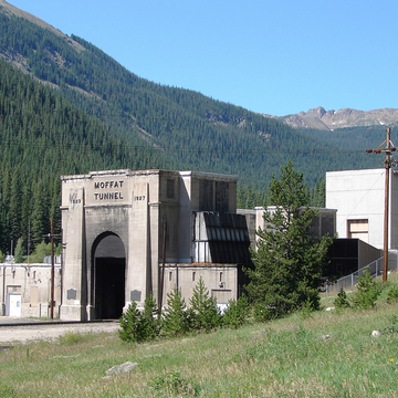 East Portal of the Moffat Tunnel