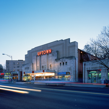 The Uptown Theater has been the site of many Hollywood premieres since its opening on October 29, 1936. The theater was designed by architect John J. Zink, whose firm designed more than 200 theaters across the United States.