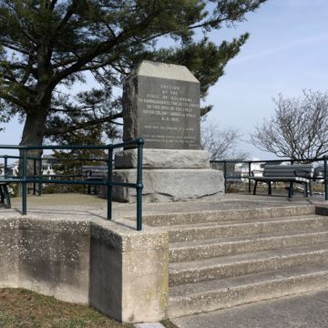 Fort Swanendael Site (possible) and DeVries Monument