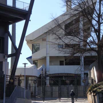 West stands (north end)