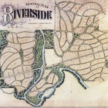 Map, Riverside (1870)