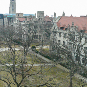 Main quad , looking east