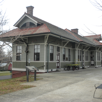 Trackside facade