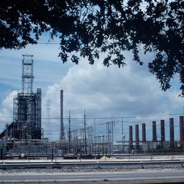 Smokestack of the Kaiser Aluminum and Chemical Corporation