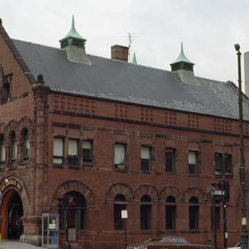 Boston Architectural College (Institute of Contemporary Art) and Engine and Hose House No. 33