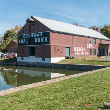 CHESAPEAKE AND OHIO CANAL, CUSHWA WAREHOUSE