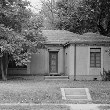 Polychrome [House] No. 1, east front elevation