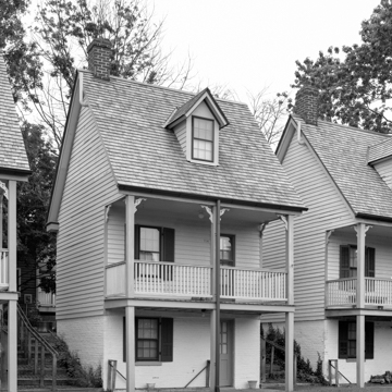 Perspective view of northwest front