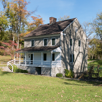 View of southwest front and southeast side