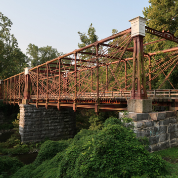 BOLLMAN SUSPENSION TRUSS BRIDGE