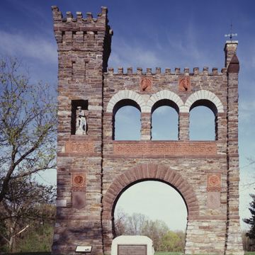 Memorial Civil War Arch to War Correspondents at Crampston's Gap