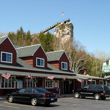 Castle Rock and Indian Village