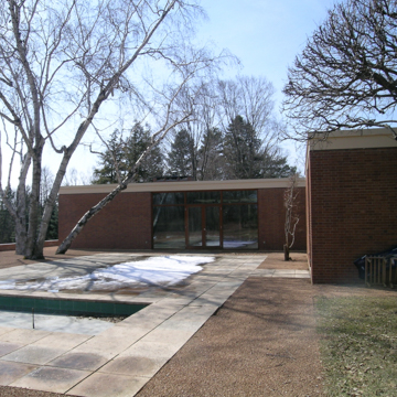 Southwest facing elevation