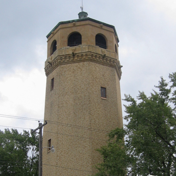 Southwest facade