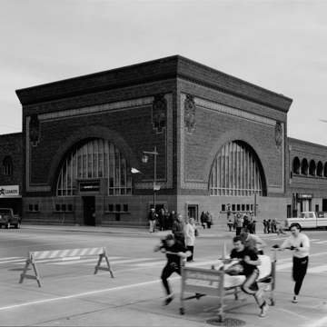 Looking northeast