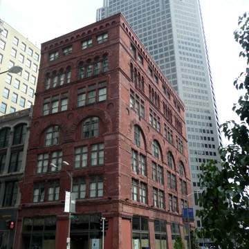 Bell Telephone Building after conversion to the Bell Lofts. Photograph 2011.
