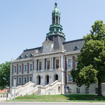 View east