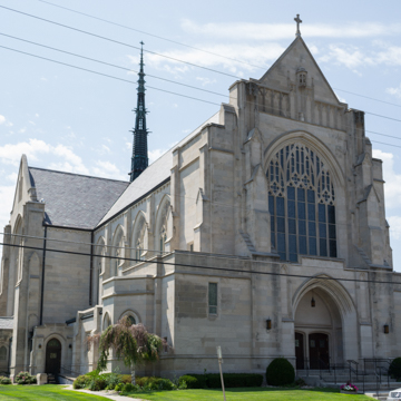 East facade