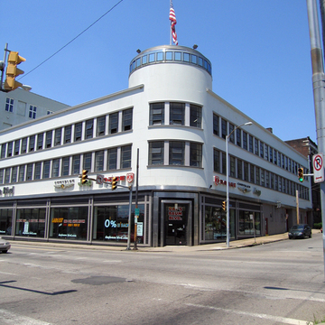 Baum Boulevard Dodge (Chrysler Sales and Service Building)