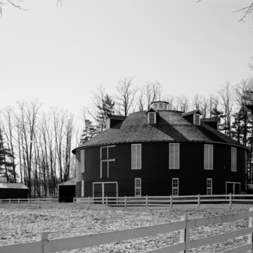 Calvin Neff Round Barn