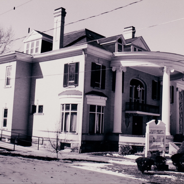 First Presbyterian Church and East Brady Library (Newton E. Graham House)