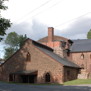 Cornwall Iron Furnace, Cast House, Bridge House, and Engine House