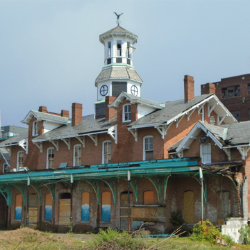 Lehigh and Susquehanna Railroad Station (Central Railroad of New Jersey Station)