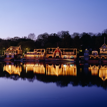 Schuylkill River boat houses