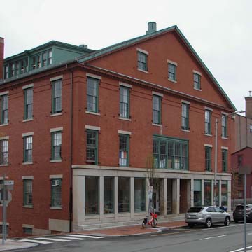 Bayard Ewing Building, Division of Architecture, Rhode Island School of Design (Fall River Iron Works Warehouse)