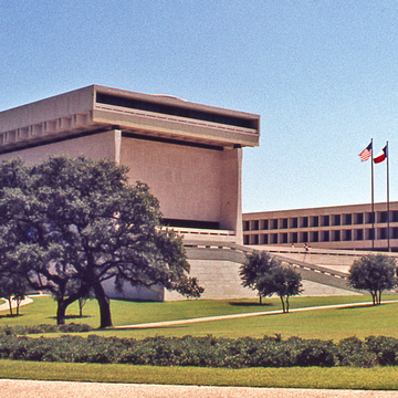 Lyndon Baines Johnson Presidential Library and Museum, and Sid Richardson Hall