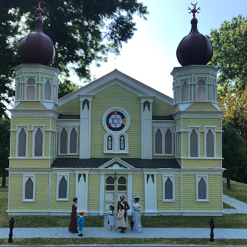Miniature of the Synagogue era 1900