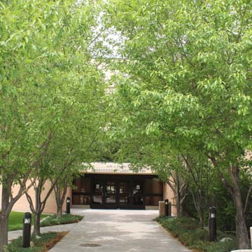 Southwest entrance
