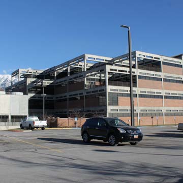 Northwest facade