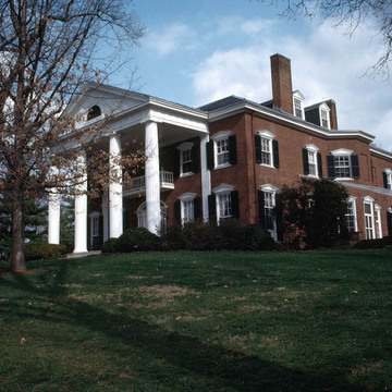 University of Virginia: North of University Avenue and along Rugby Road: Carr's Hill