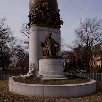 Monument Avenue: Maury Monument and 3100–3300 Blocks