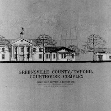 Front elevation drawing