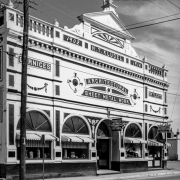 H. T. Klugel Architectural Sheet Metal Work Building