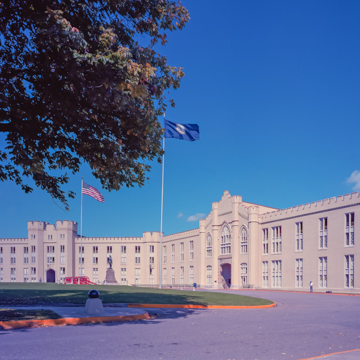 Barracks with courtyard/parade ground