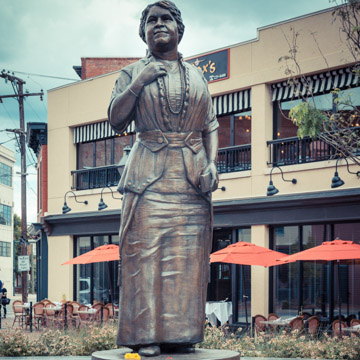 Maggie L. Walker Statue and Plaza