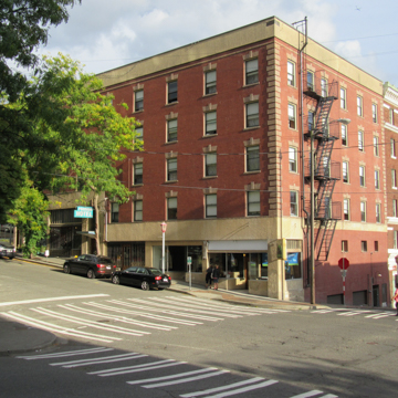 Southwest corner