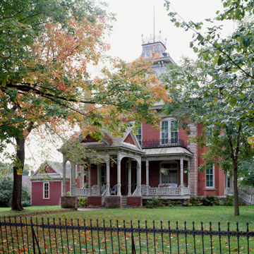 The Cook-Rutledge Mansion, bult by lumberman Edward Rutledge in the 1870s.
