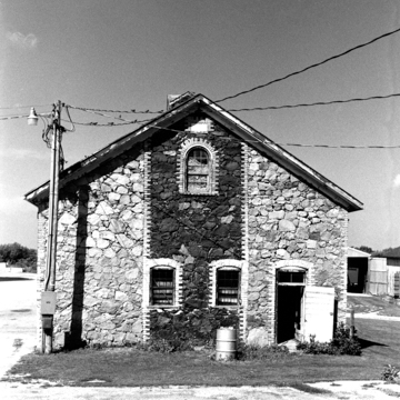 Horse barn
