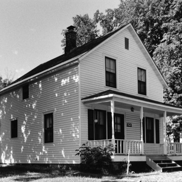 Clapboard miner's house