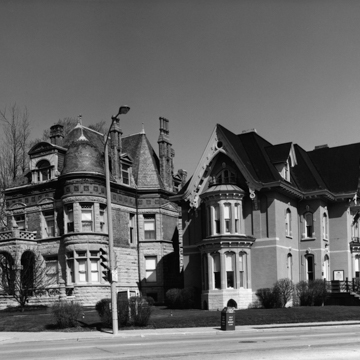 George and Laura Miller House and Alcy Downer House