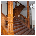 Stair lobby looking southwest