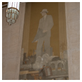 West lobby mural, north wall looking northwest